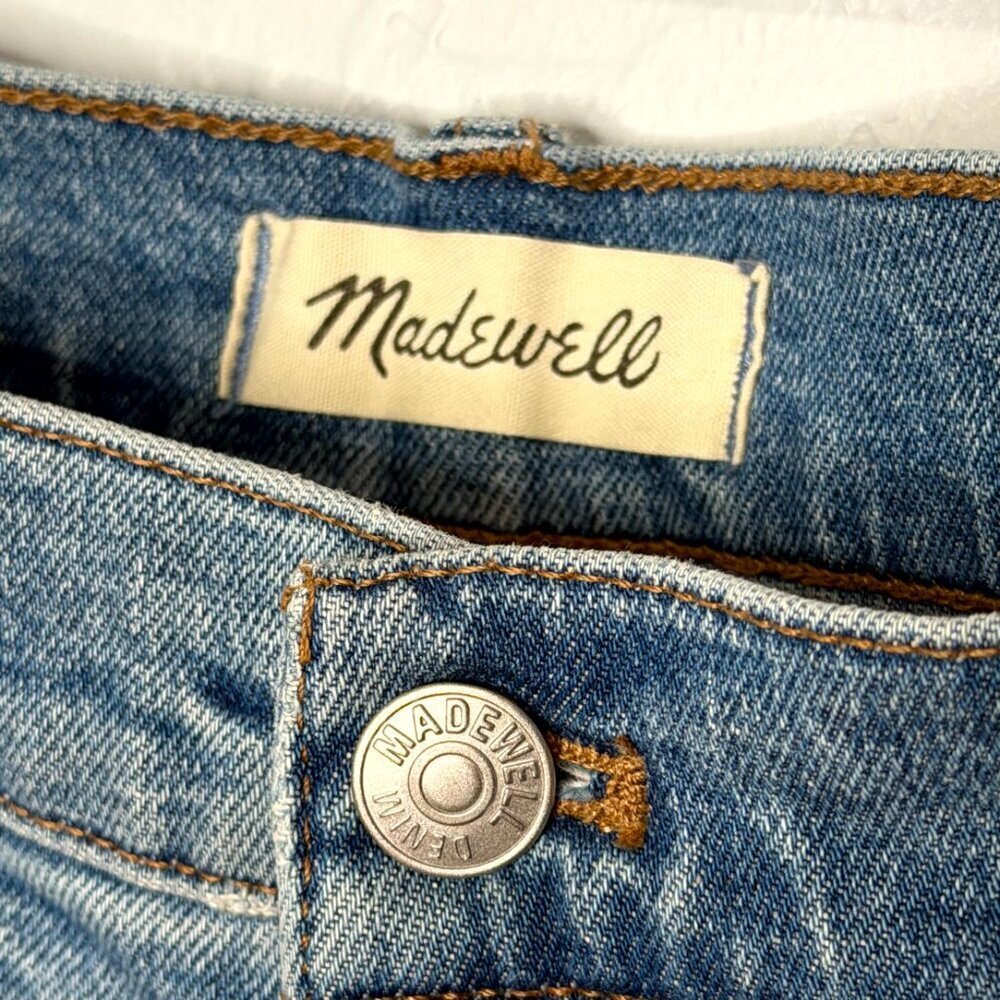 Madewell The Perfect Vintage Distressed Jeans Size 31 #62 - Picture 7 of 9